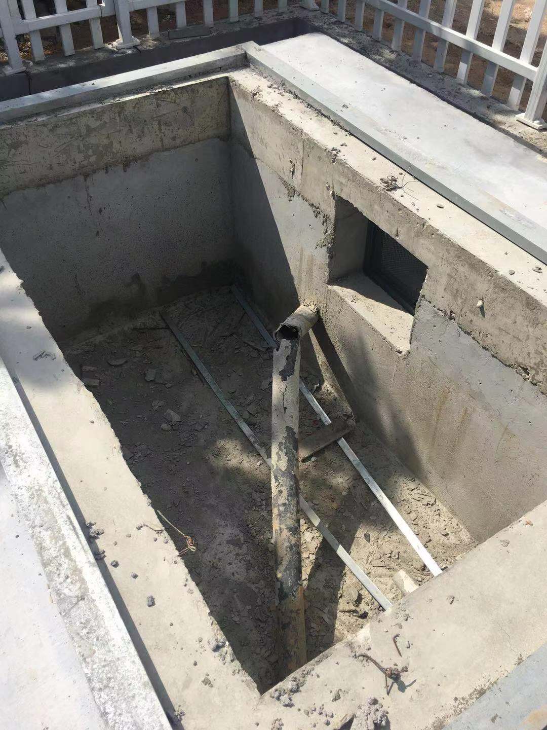 威海市大公馆新移箱变基础